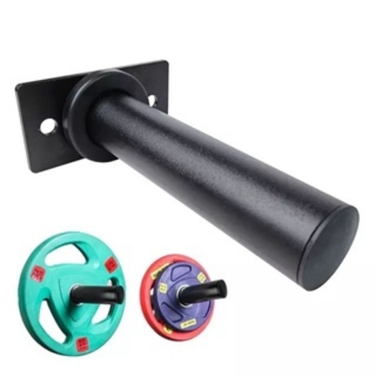 Wall Mounted Weight plate Holder Home Gym Heavy Duty Fitness Barbell