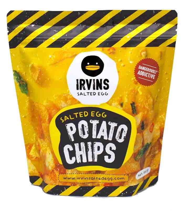 Irvins Salted Egg Potato Chips 230g {Made In Singapore} Lazada PH