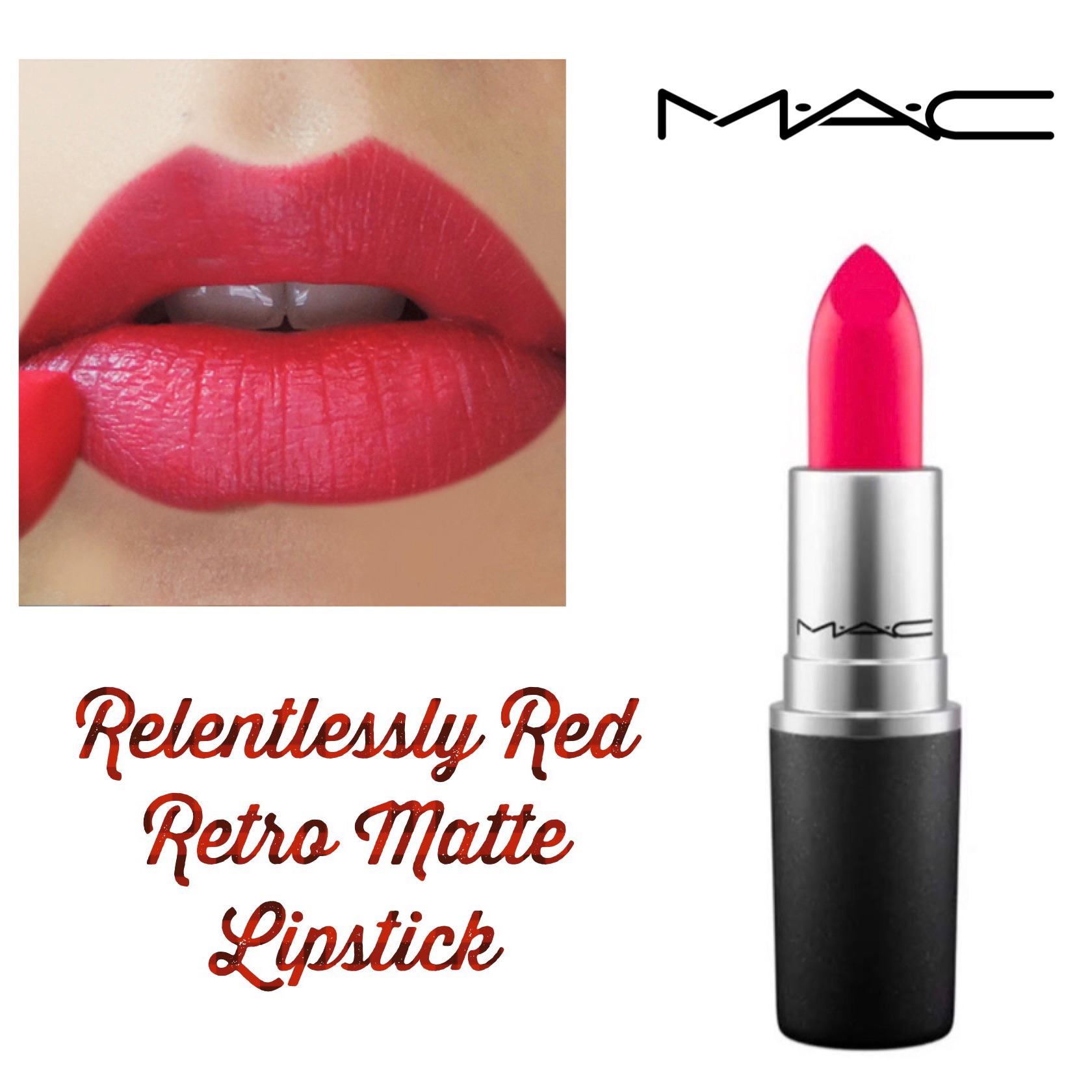 mac retro matte lipstick relentlessly red