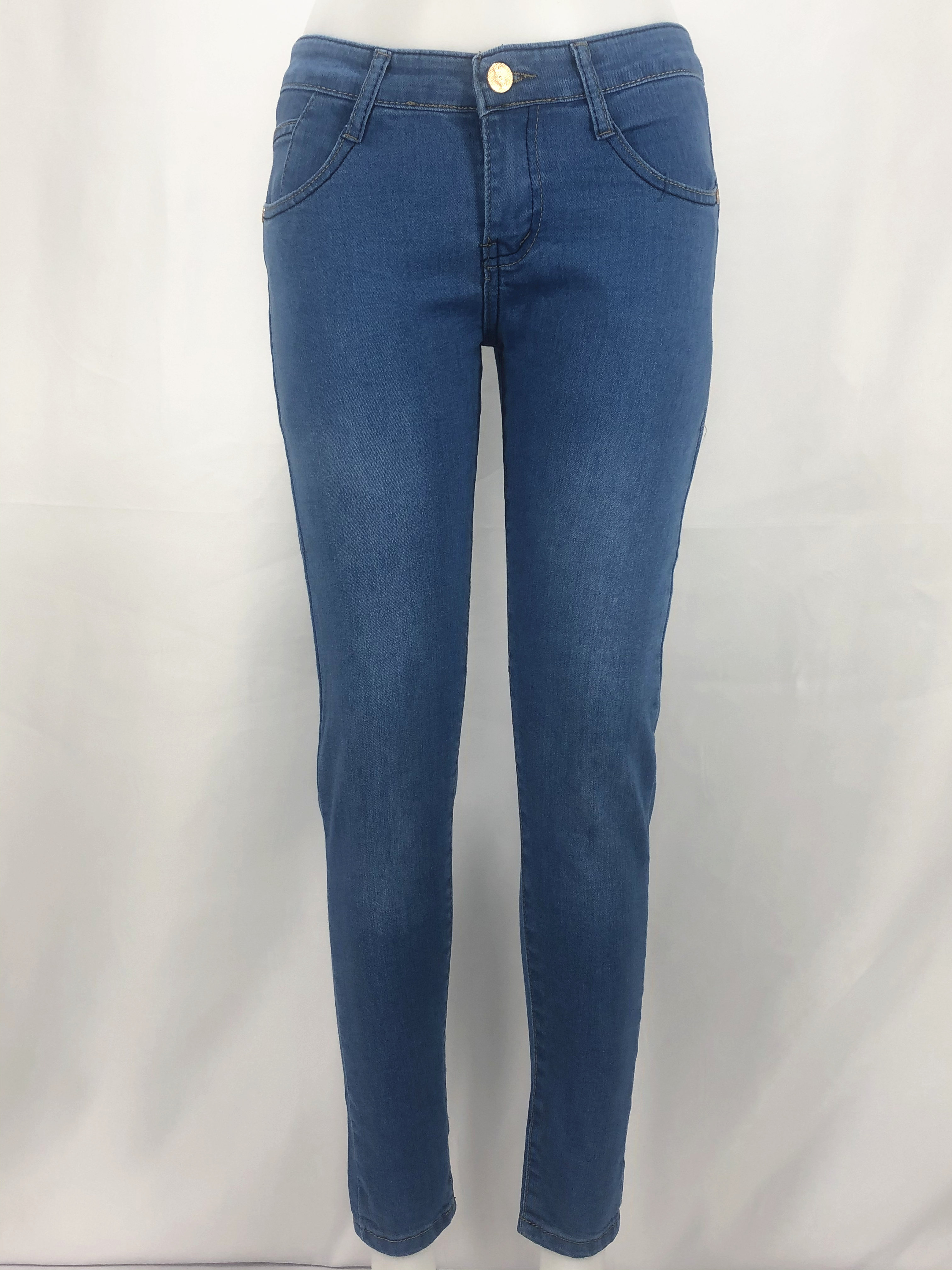 light blue skinny jeans women
