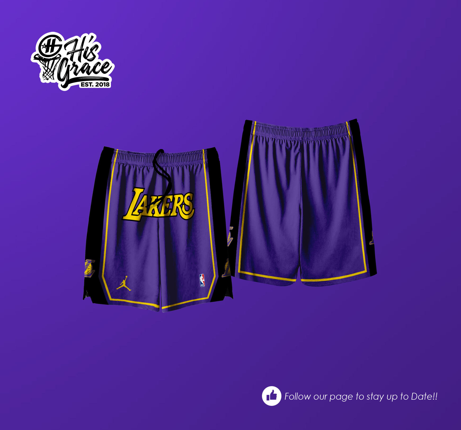2023 LAKERS STATEMENT FULL SUBLIMATION HG JERSEY