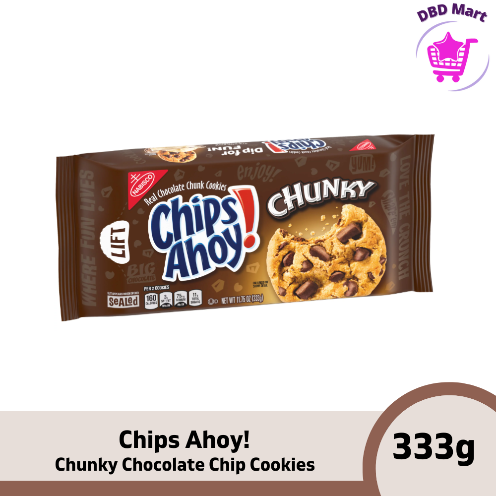 Chips Ahoy! Chunky Chocolate Chip Cookies 333g Lazada PH