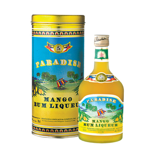 Paradise Mango Rum Liqueur with Tin Can 750ml. Lazada PH