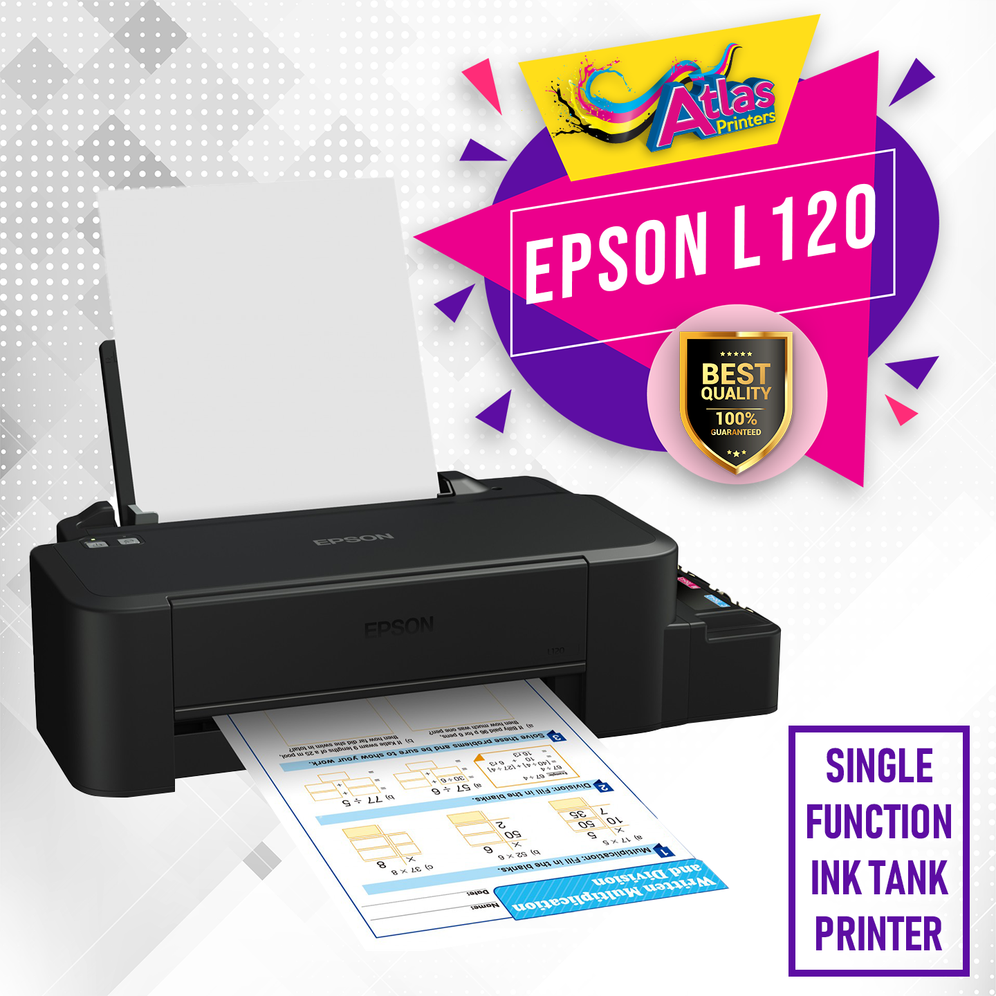 Epson L120 Single Function Ink Tank Printer Lazada Ph 0116