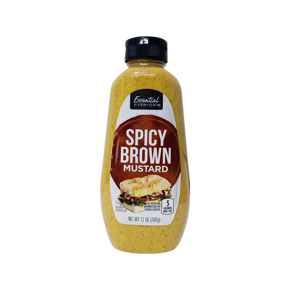 Essential Everyday Spicy Brown Mustard/ Dijon Mustard ( 340g ) Lazada PH