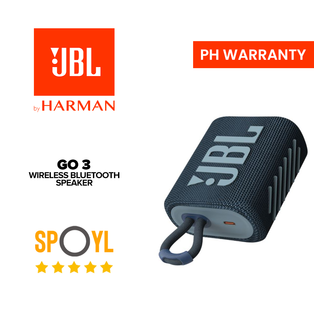 JBL GO 3, GO3 Portable Bluetooth Speaker - Spoyl Store