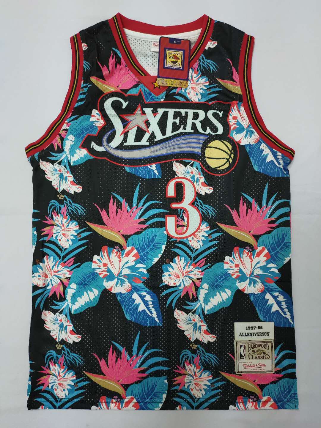 Iverson hot sale floral jersey