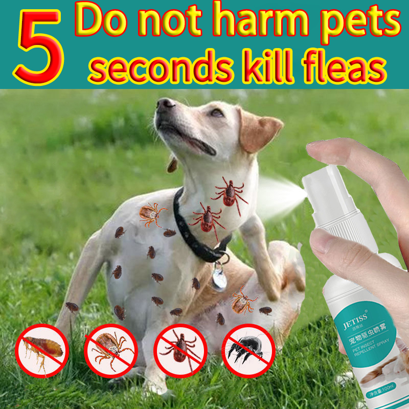 🐶100 authentic and effective🐱vetcore fleas and ticks remover 100ml Anti Tick Flea and Lice Dog