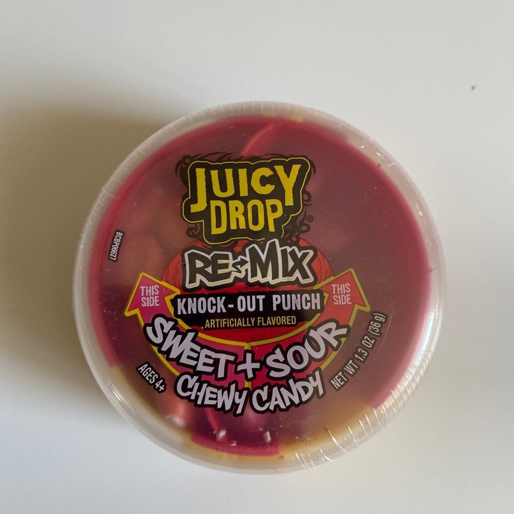 Juicy Drop Remix Sweet and Sour chewy1.3 oz / 36 g Lazada PH