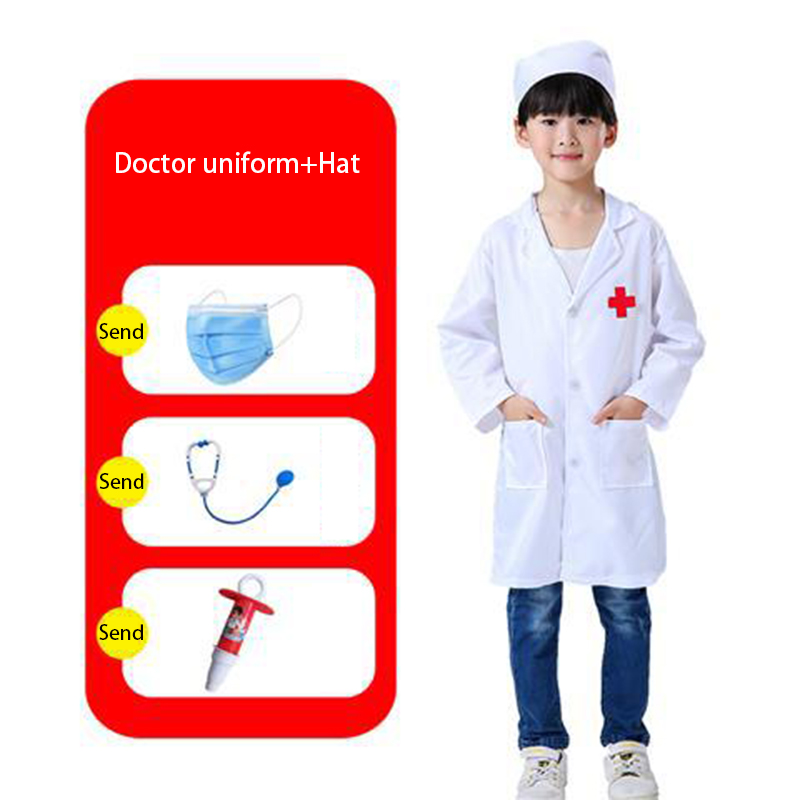 Little girl in doctor costume hi-res stock photography and images - Alamy