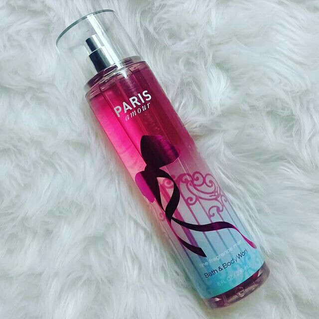 paris amour fragrance mist