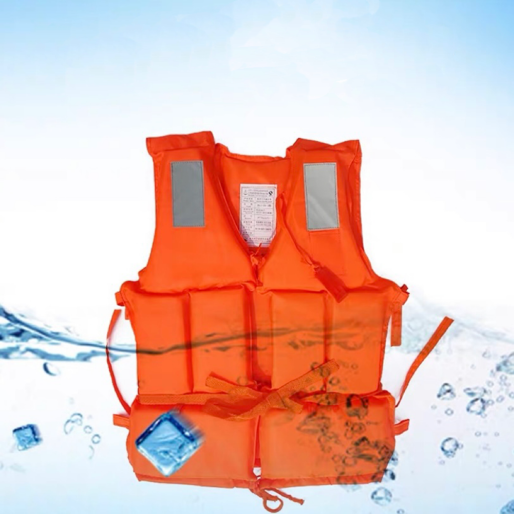 Orange life vest jacket,kids adults life jacket with reflective  strips,survival suit,swim vest,high buoyancy,life  support,swimming,kayaking,boating,surfing,fisting,drifting,water sport  equipments UMISKY
