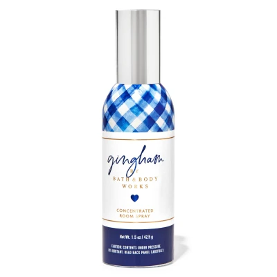 Bath and Body Works GINGHAM Concentrated Room Spray 1.5 oz / 42.5 g - Imported - AUTHENTIC