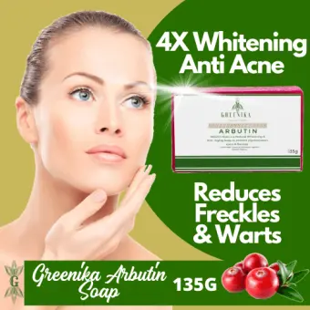 Anti Acne Whitening Organic Greenika Alpha Arbutin Whitening Anti Acne Effective Anti Aging Anti Freckles