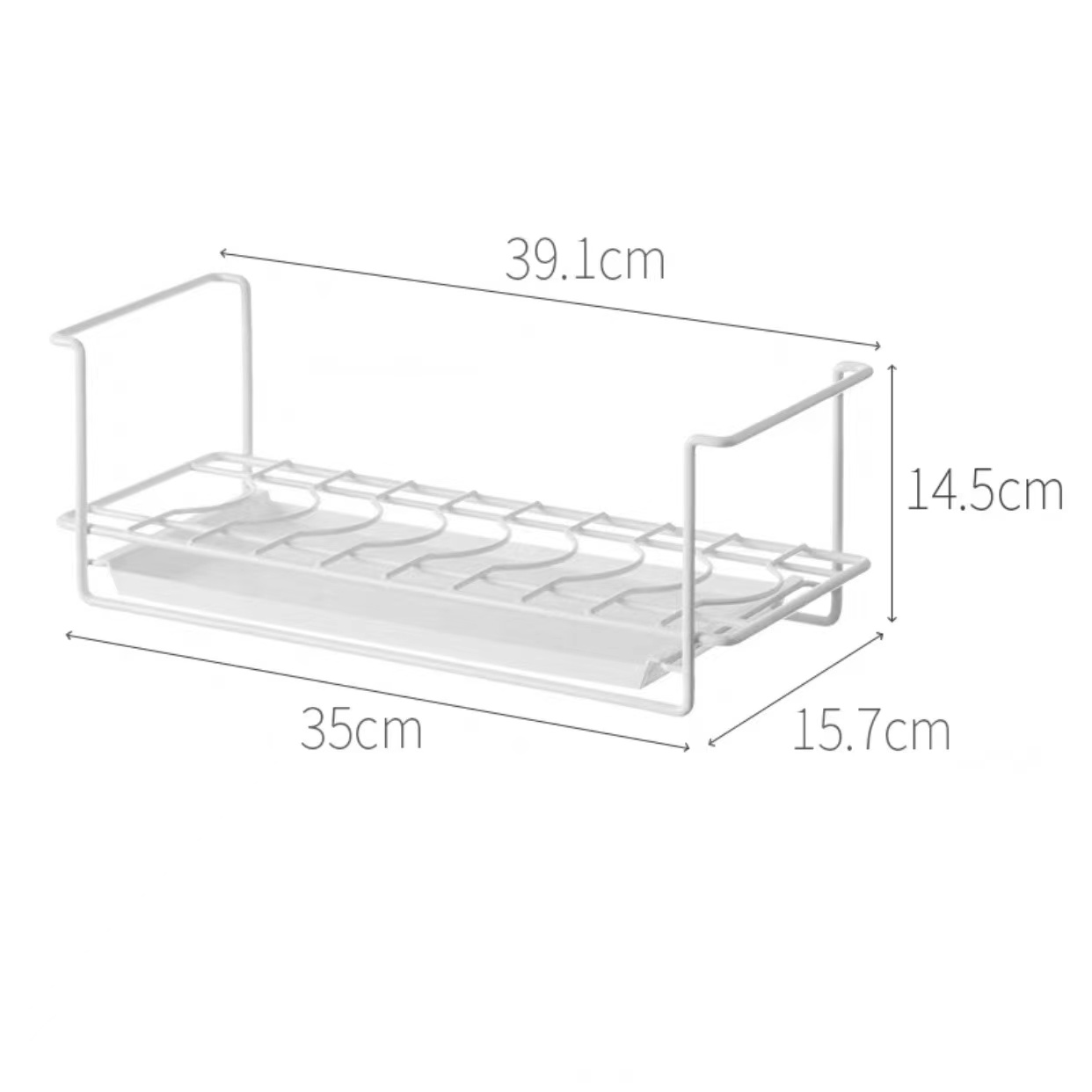 Classy Luxe Kitchen Rack Dish Plate Bowl Storage Rack Home Cupboard