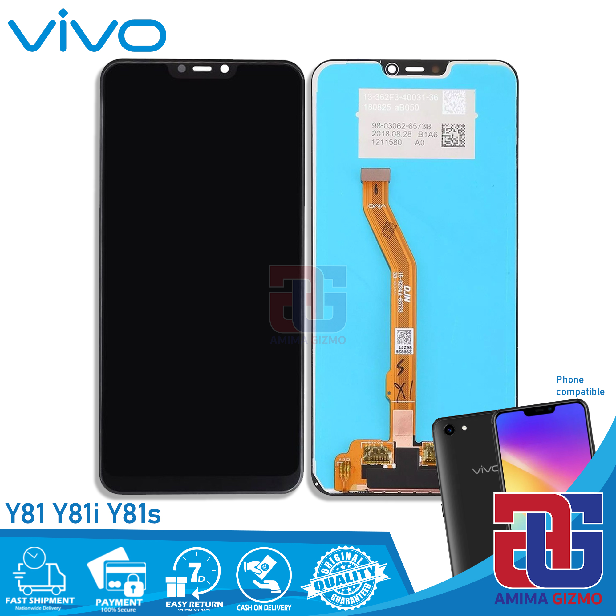 vivo y81 display original