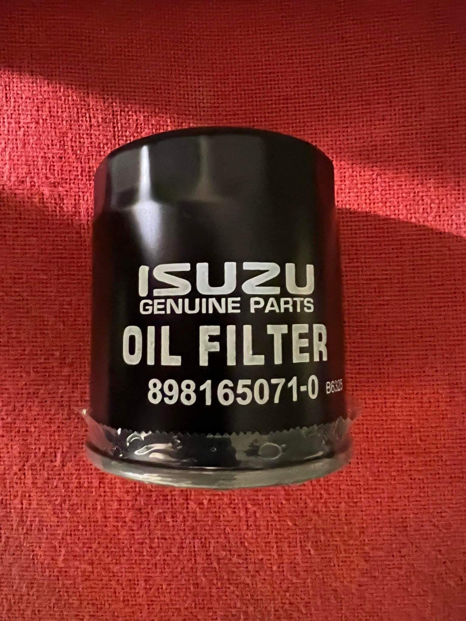 ISUZU OIL FILTER Engine Oil Fuel Filter 8981650710 Isuzu Dmax DMax