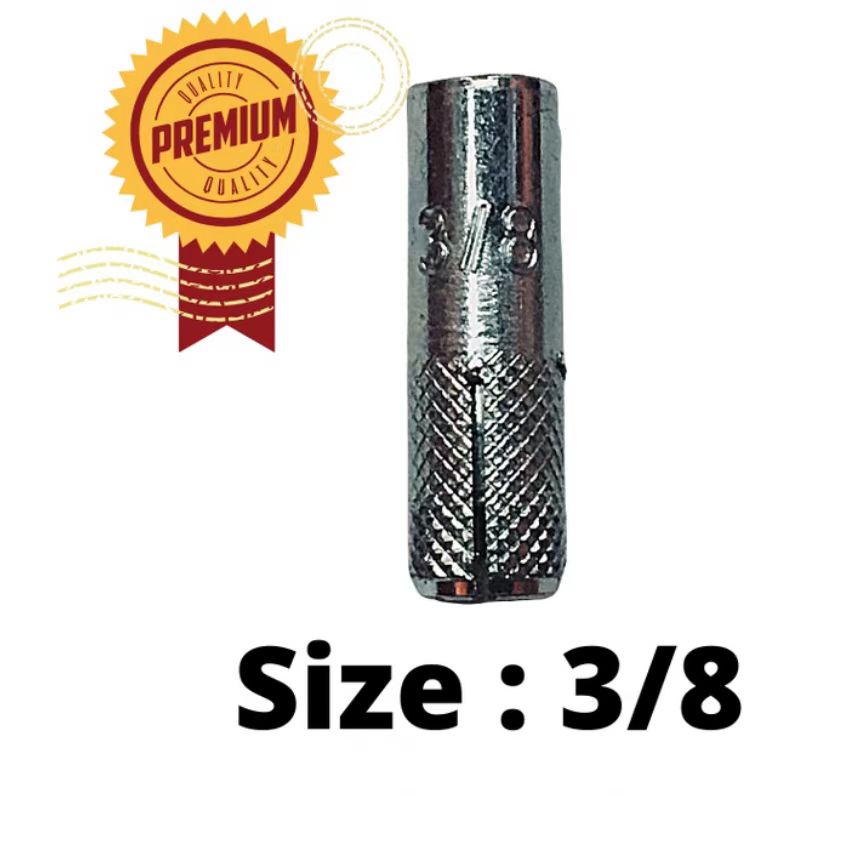 Drop In Anchor / Grip Anchor Galvanized / GRIP ANCHOR BOLT 3/8 (50pcs