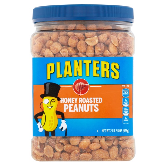 PLANTERS HONEY ROASTED PEANUTS 34.5OZ | Lazada PH