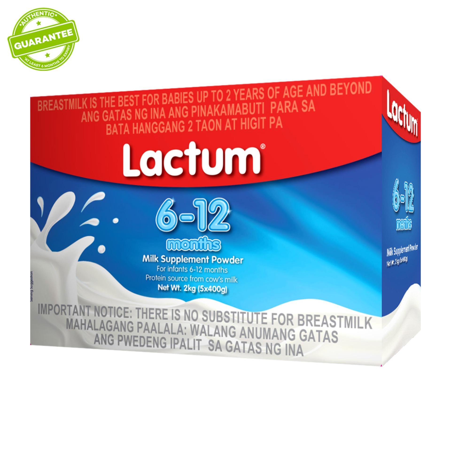 Lactum for 6-12 Months Old 2kg: Buy 