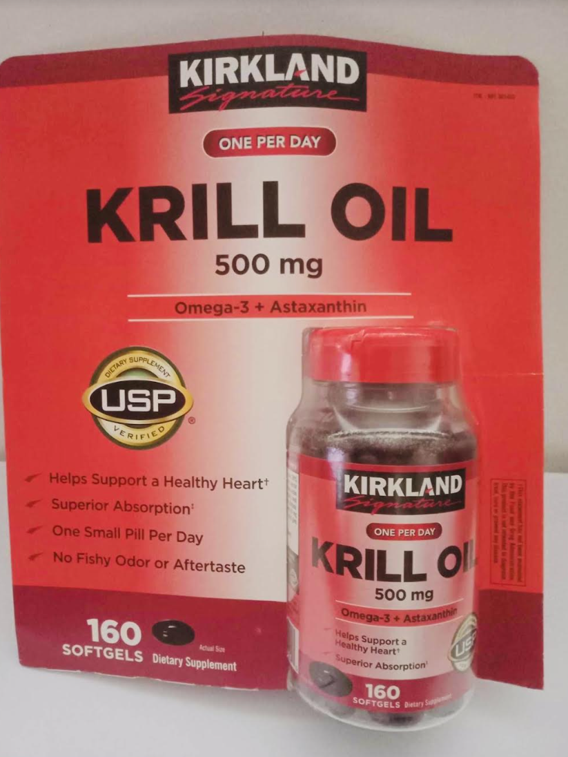 Kirkland Signature Krill Oil 500 mg., 160 Softgels EXP.N0V.2025 Lazada PH