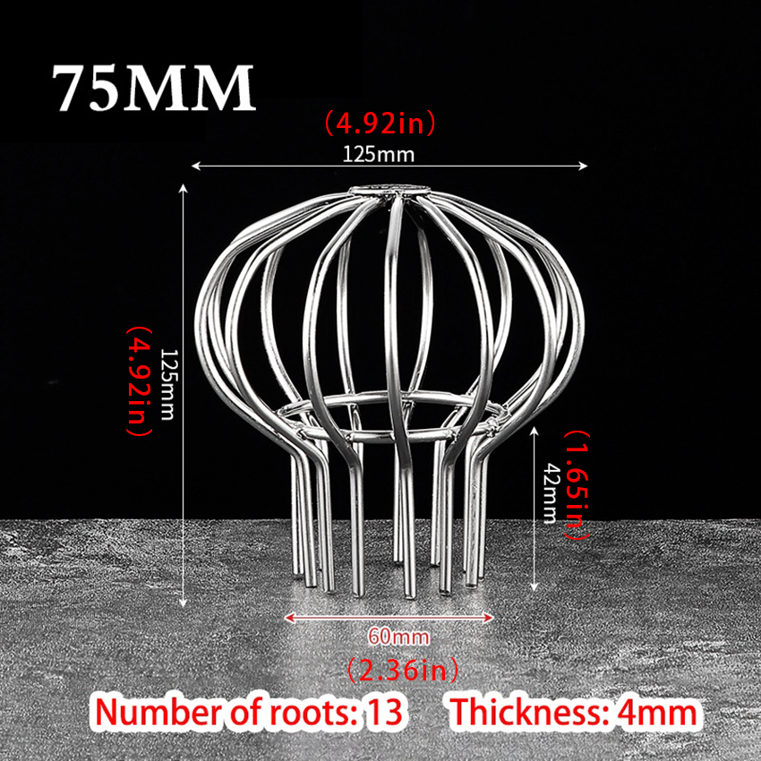 50/75mm SUS304 Roof Gutter Drain Cover Gutter Guard Roof Gutter
