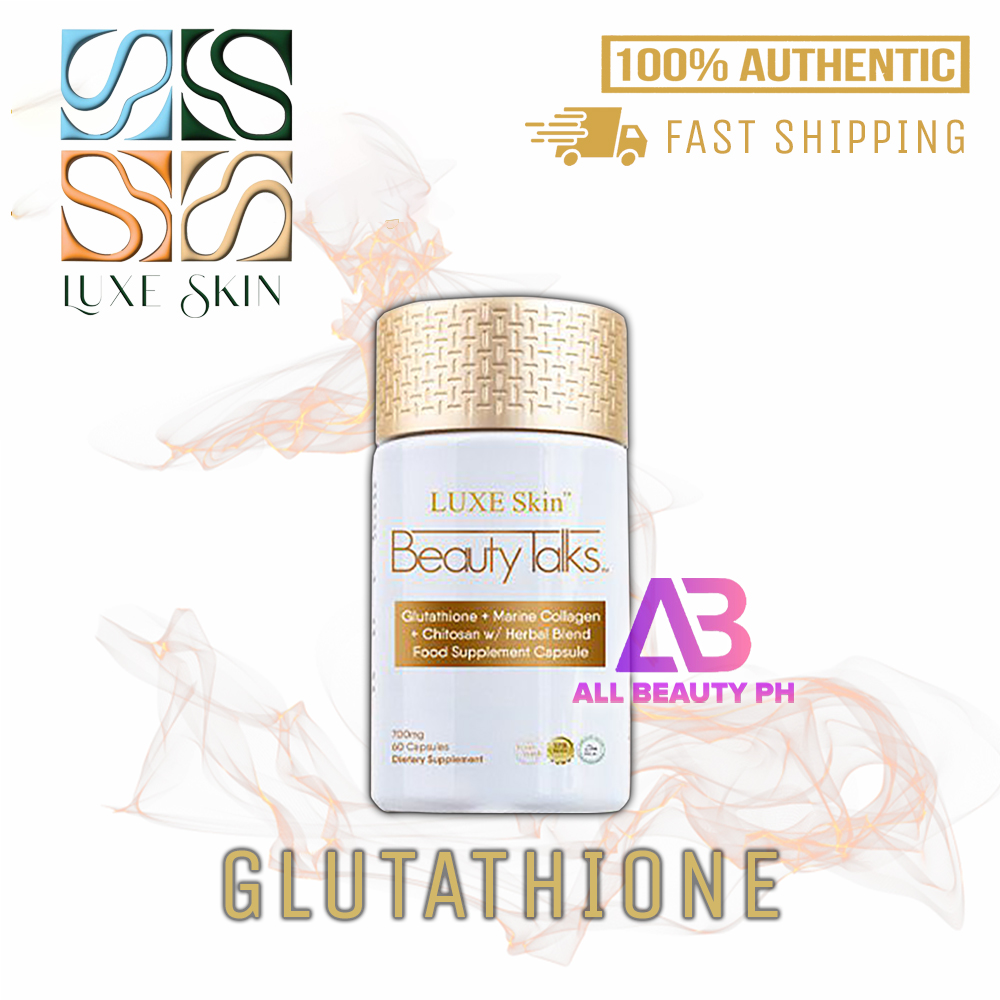 Luxe Slim Beauty Talks Gluta Capsules - Skin Lightening Master Antioxidant Promotes Weight Loss Supports Healthy Metabolism Beauty Talks Slimming Capsule Slimming Cream Review - Lazada