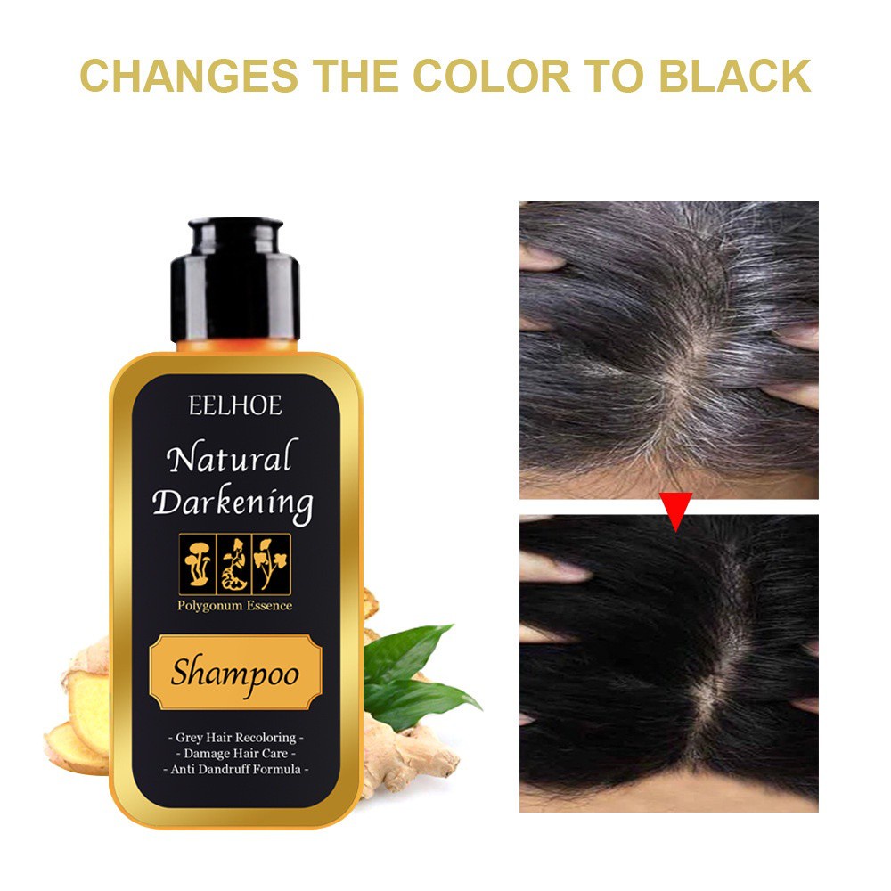 Hair Darkening Shampoo Natural Organic Conditioner and Repair Hair Color |  Lazada PH