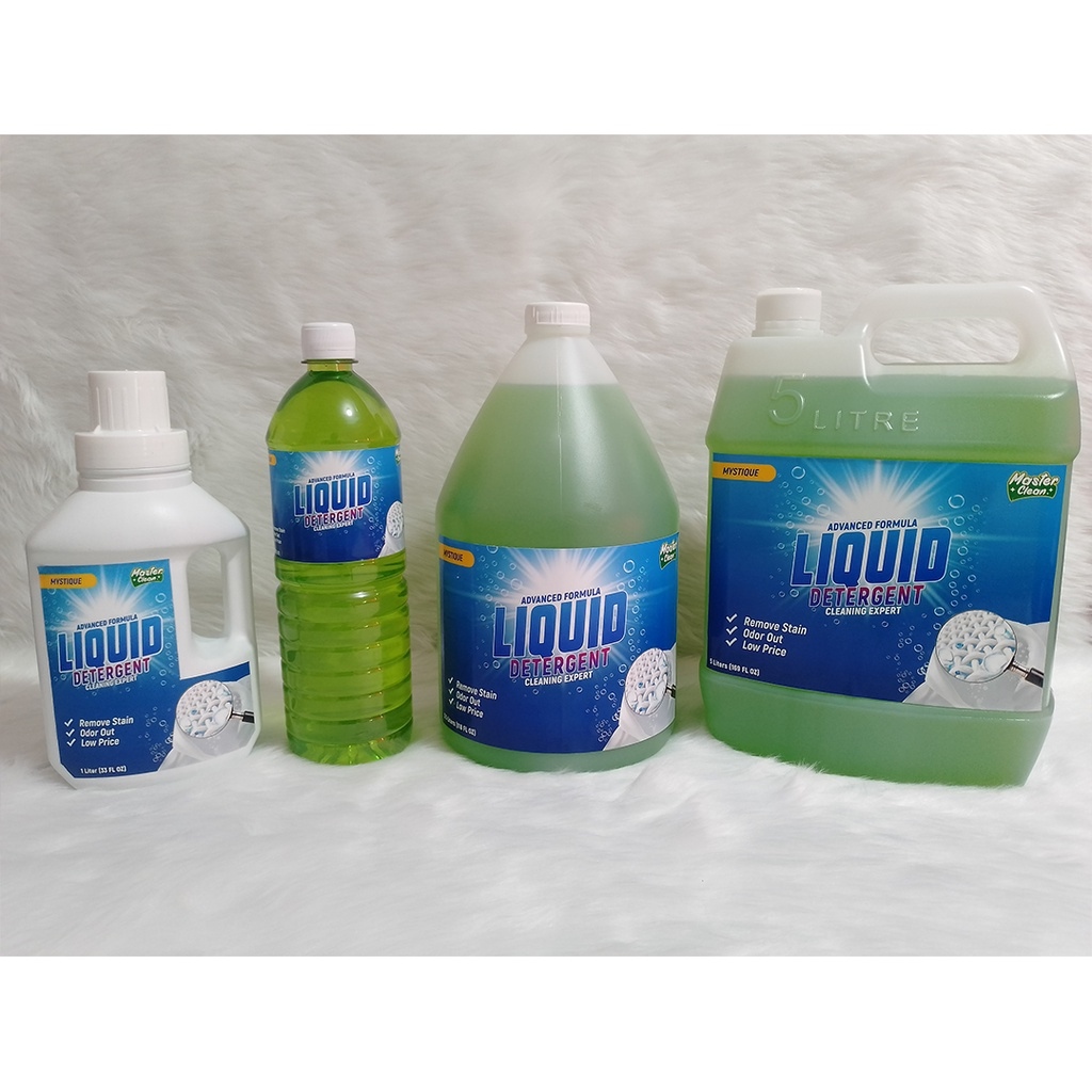 Premium Quality Master Clean Liquid Detergent Kit up to 17 liters Yield