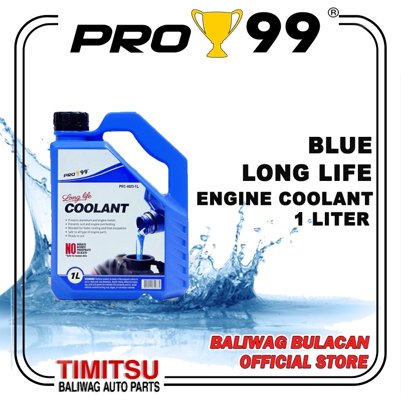 PRO99 LONG LIFE RADIATOR COOLANT BLUE 1L PART NO. PRC40231L Lazada PH