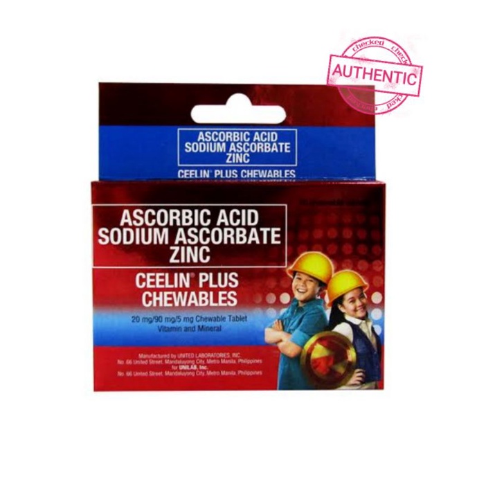 10s Ceelin Plus Chewables with Zinc for kids Lazada PH