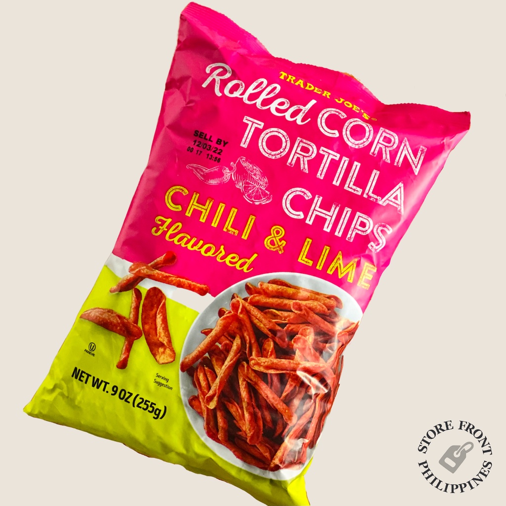 Trader Joe's Chili and Lime Rolled Corn Tortilla Chips Lazada PH