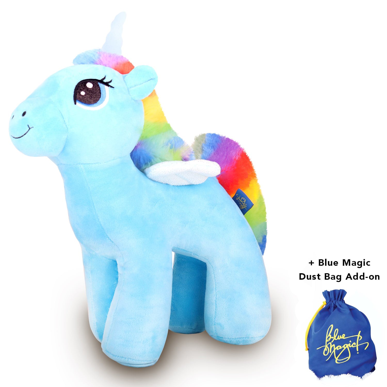Blue Magic Mallows Unicorn Blue Stuffed Toy Lazada PH