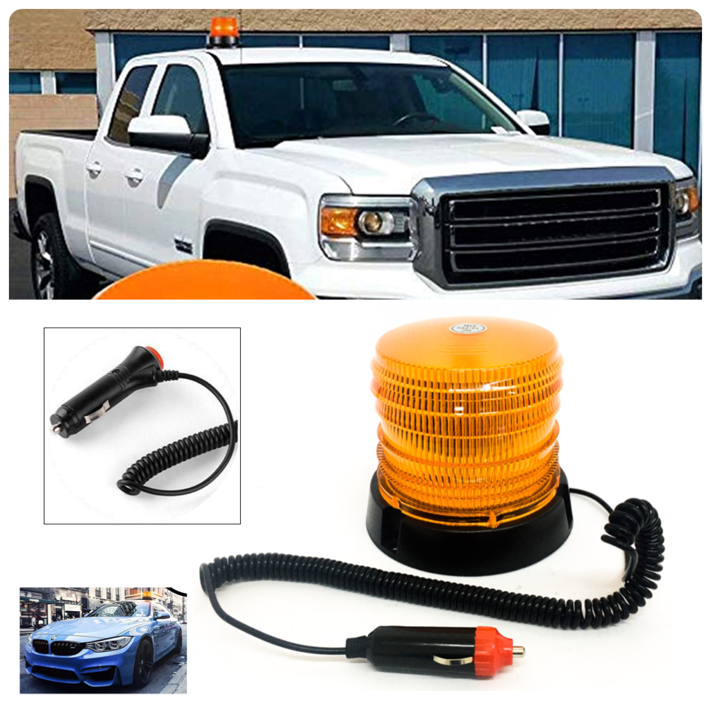 CPA 1224V ROOF EMERGENCY FLASH STROBE ROUND BEACON WARNING LIGHT WITH