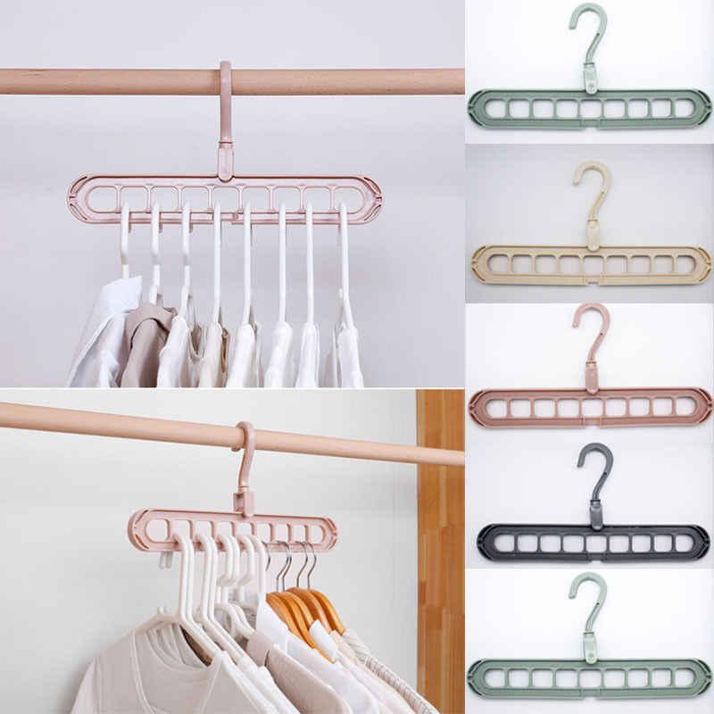 *KHS* 1PC Magic Clothes Hanger Space Saving Saver Wonder Closet