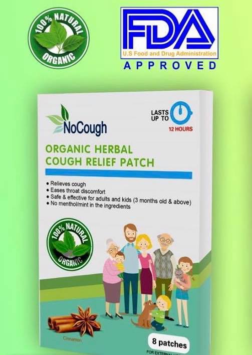 ORIGINAL NoCough Organic Herbal Cough relief Patch Lazada PH