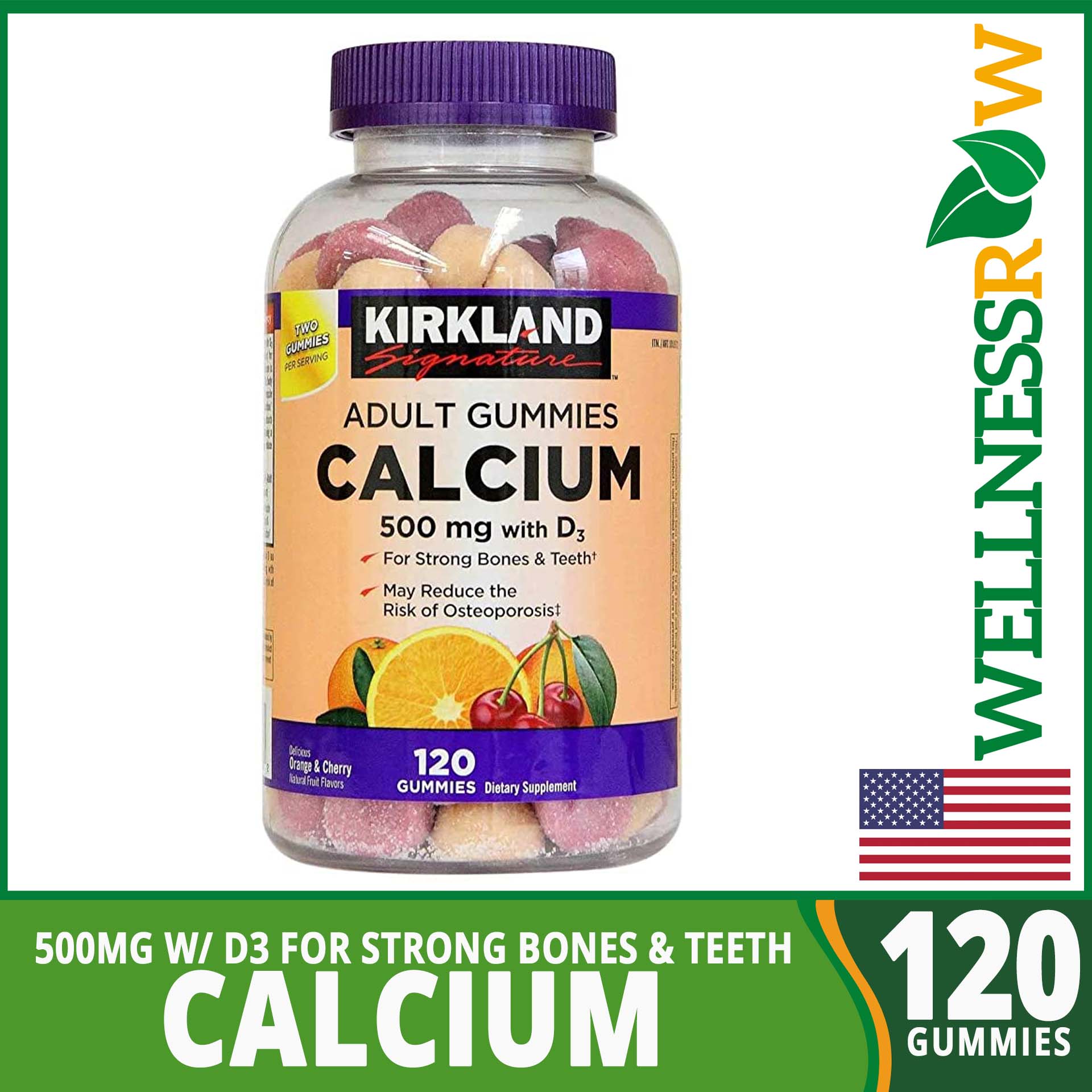 AUTHENTIC Calcium 500mg with D3 Vitamins (120 Gummies) Lazada PH