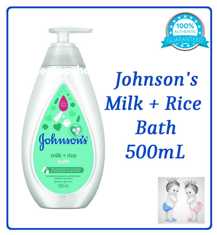 Johnson’s Baby Milk + Rice Bath 500mL | Lazada PH