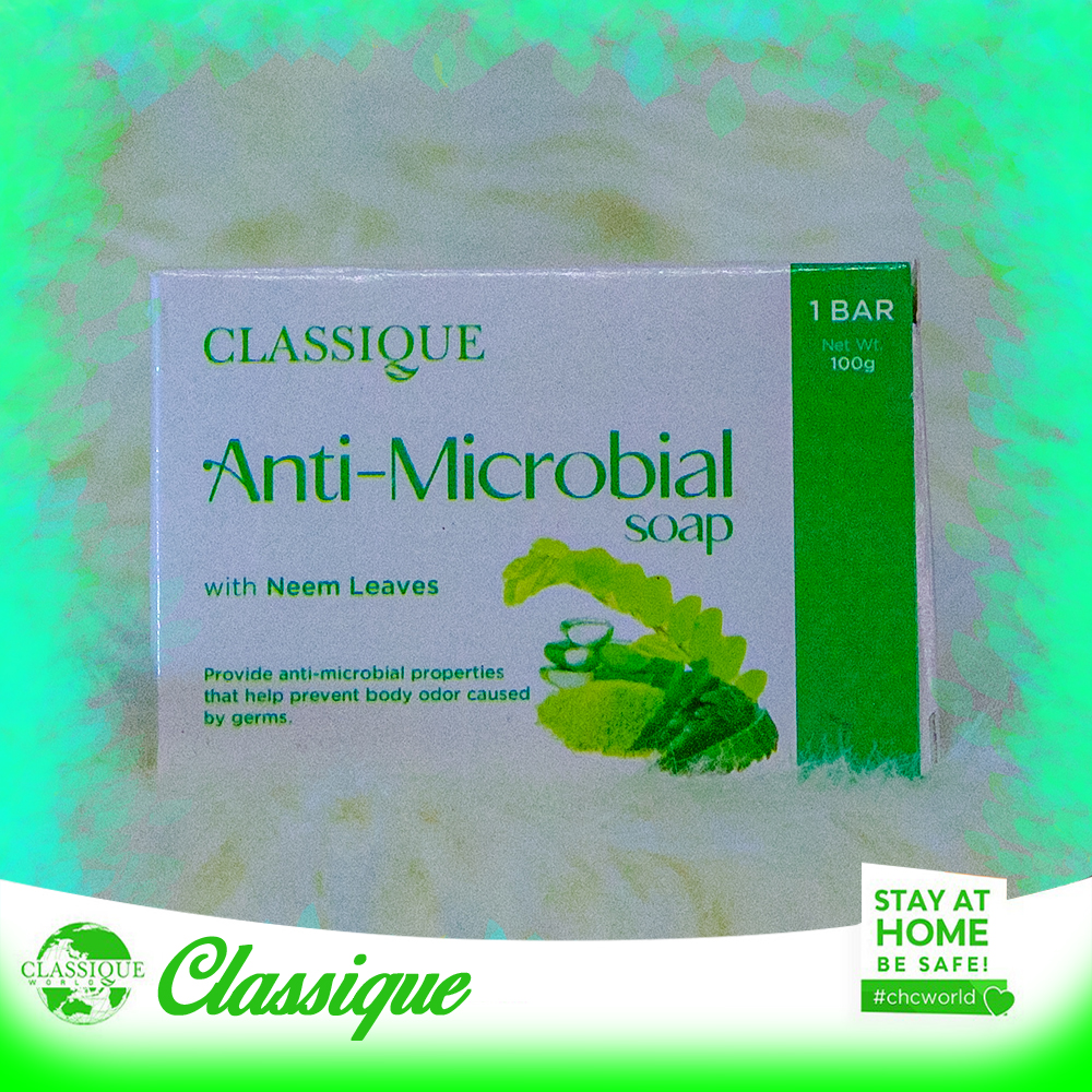 Classique Herbs Anti Microbial Soap 100g, Anti-Bacterial, Anti-Acne and ...