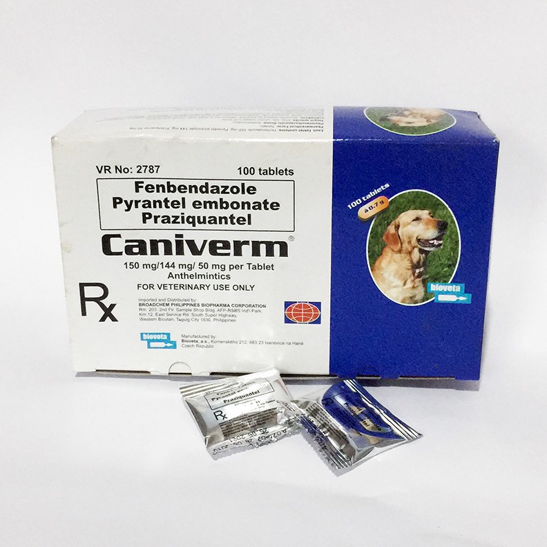 Caniverm Deworming Tablet for Dogs and Cats Lazada PH