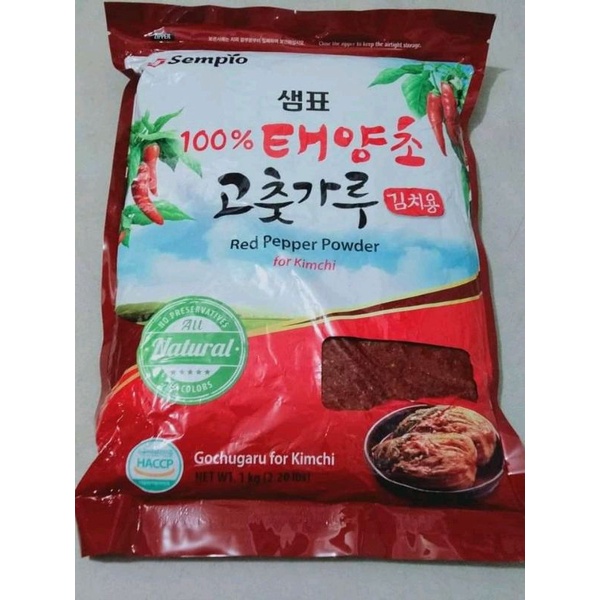 SEMPIO KOREAN RED PEPPER POWDER FOR KIMCHI korea chili powder Lazada PH