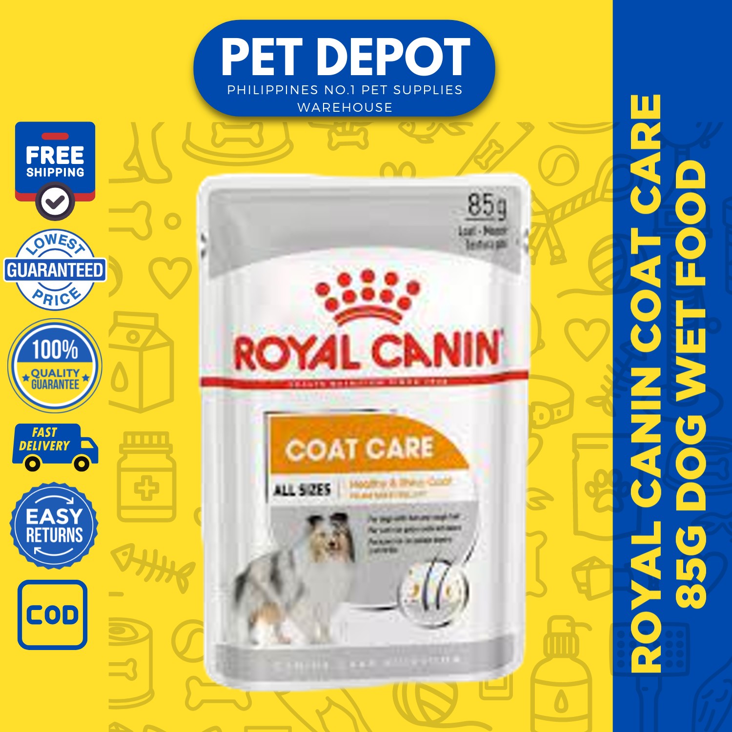 ROYAL CANIN COAT CARE 85G DOG WET FOOD Lazada PH