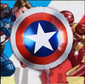 18 Inches Round The Avengers Captain American Shield Birthday