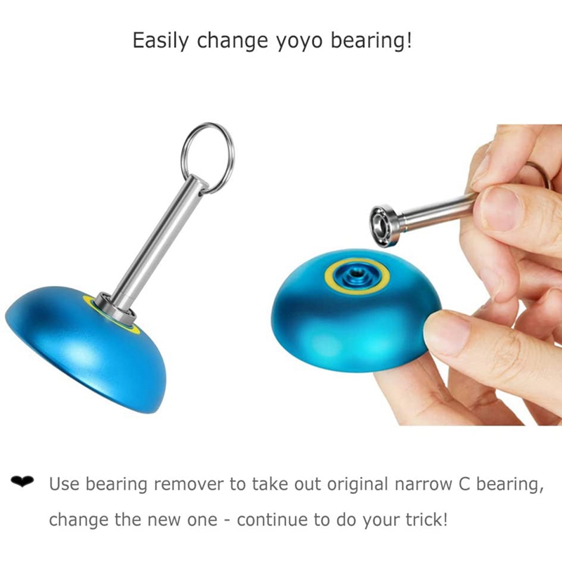 MAGICYOYO Complete Yoyo Bearing Kit 10 Ball Unresponsive Yoyo Bearing