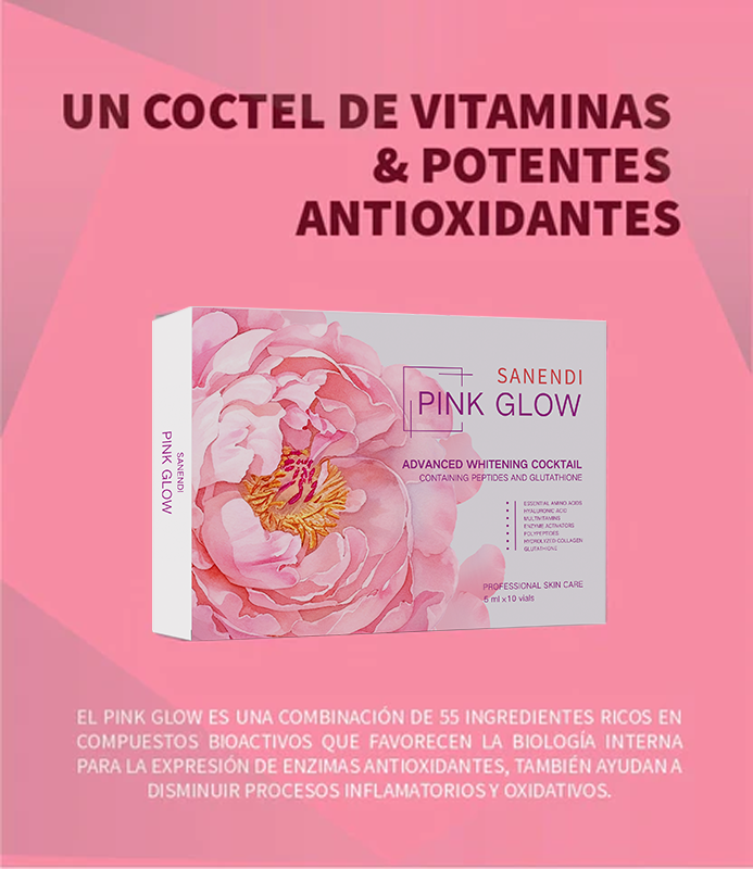 Sanendi Pink Glow Solutions to Facial Problems ADVANCED WHITENING