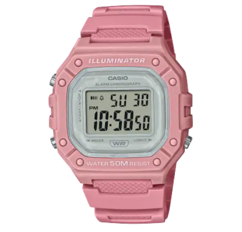 Casio W218 Pink Sports Unisex Watch W-218HC-4A | Lazada PH