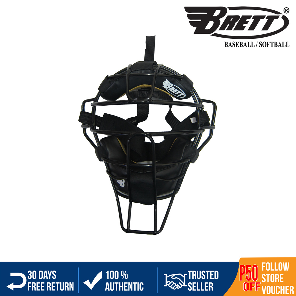 Brett Catcher's Mask with Throat Guard x 1 pc Lazada PH