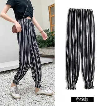 Flared Trousers Bloomers Wide Leg 