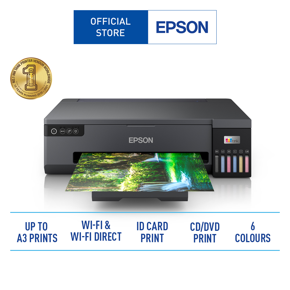 Epson Ecotank L18050 Wifi A3 Photo Ink Tank Printer Lazada Ph 