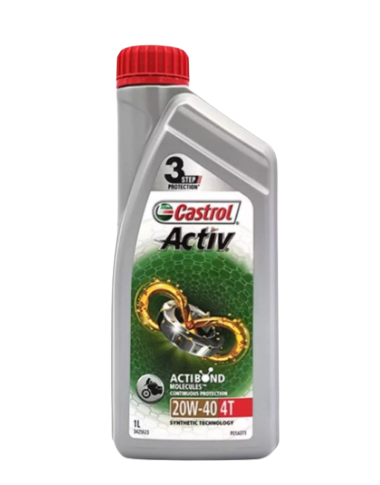 CASTROL ACTIV 20W-40 OIL 1 LITER/ GAMIT SA MOTOR/MOTORCYCLE OIL ...